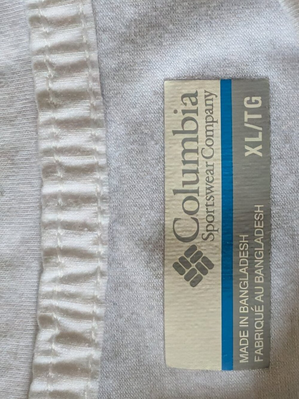 Columbia White PFG Tidal Tee II Long Sleeve Shirt | X-Large - Picture 2 of 3